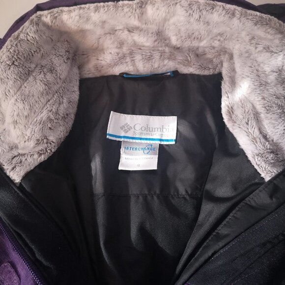 Columbia Interchange Ladies Zip Out Lining Removable Hood Jacket - Picture 5 of 16